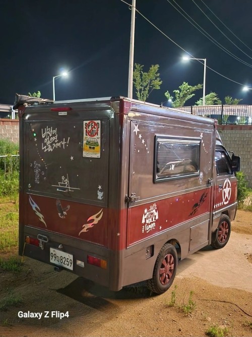 대우 라보롱카고 캠핑트럭